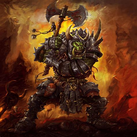 Ork By Sabin Boykinov On Deviantart Warhammer Fantasy Roleplay