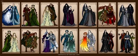 Silmarillion Valar Maiar Couples By Wolfanita On Deviantart