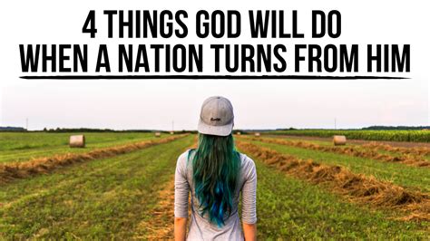 When A Nation Turns From God