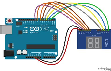 Using The Pmod Ssd With Arduino Uno Hackster Io