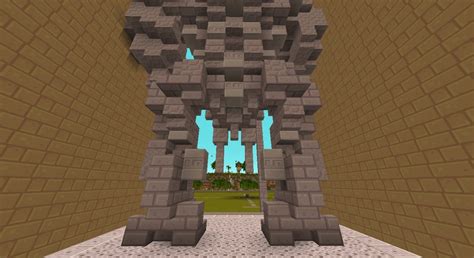 Attempt To Remake Pt2 Knight Stone Statue Minecraft Map