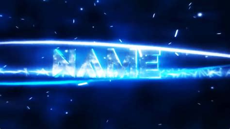Free Blue Intro Template 5 Panzoid Youtube