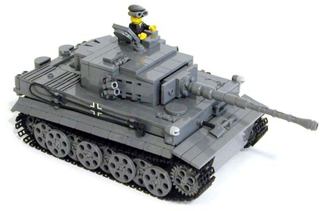 Mechanized Brick Custom Lego Tiger I Tank Kit