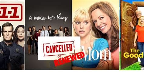 Canceled And Renewed TV Shows For