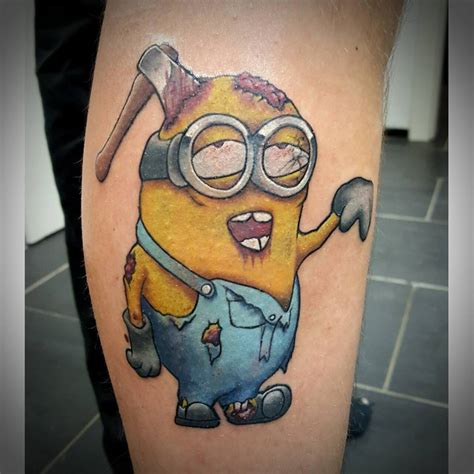 Zombie Minion Moritz Mecking Tattoo