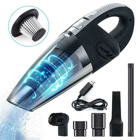 liphom hand vacuum cordless handheld vacuum cleaner 120w powerful car vacuum cleaner quiet dry