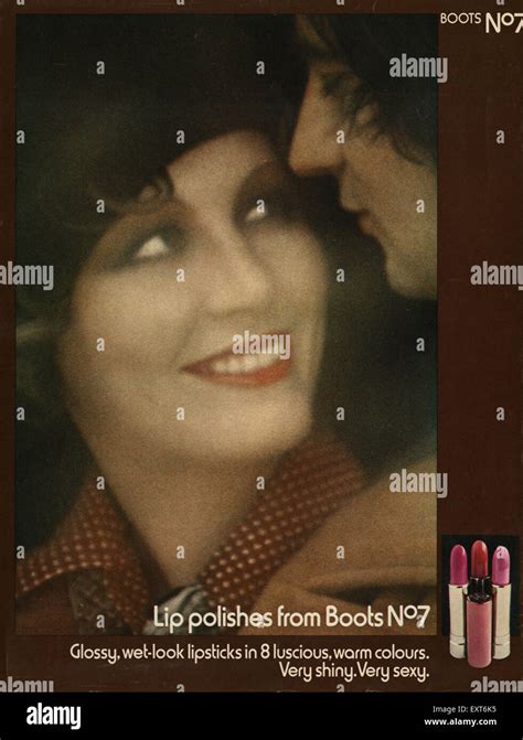1970s Uk No7 Boots Boots Magazine Advert Stock Photo Alamy