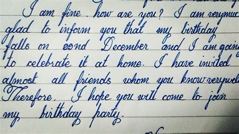 A Birthday Letter To A Friend ~ Resume Letter
