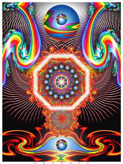 Newartz Mystical Illuminations For Hippies Tripping Through Cosmic
