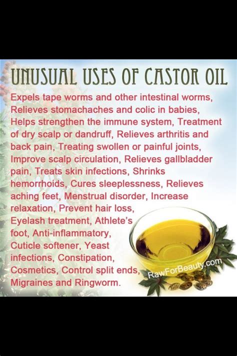 Castor Oil Benefits Castor Oil Uses Castor Oil