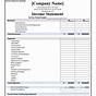 Printable Blank Income Statement Template