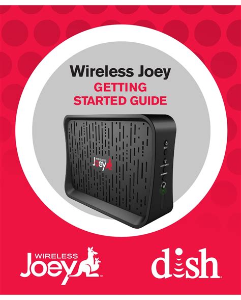 Dish Network Wireless Joey Getting Started Manual Pdf Download Manualslib