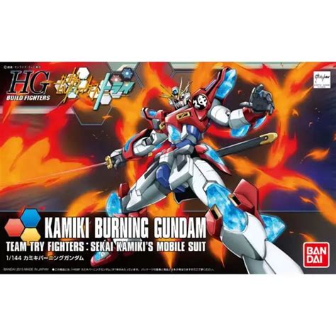 Kamiki Burning Gundam Gundam Build Fighters Try Bandai Hobby