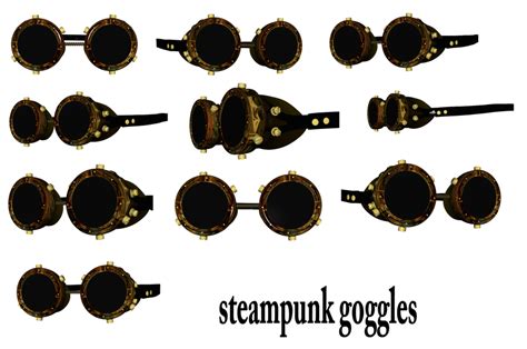 Steampunk Goggles Png By Mysticmorning On Deviantart