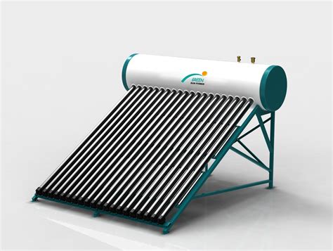 Pressure Series Solar Water Heater With Heat Pipe Green