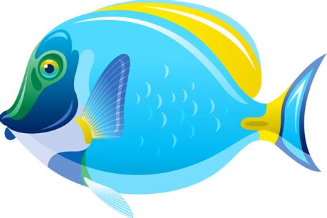 Pamaypay Clipart Fish Fish Yellow Clip Art At Clkercom Transparent