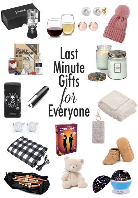 That's where we come in, with 50. Last Minute Gifts for Everyone | Last minute gifts, Last ...
