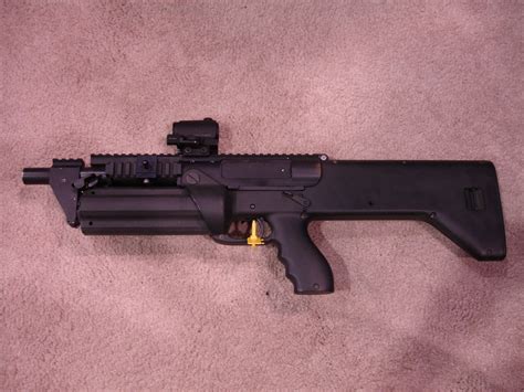 They do make a pump action.410 though. SRM Model 1216 Semi Auto shotgun. REAL version of the ...