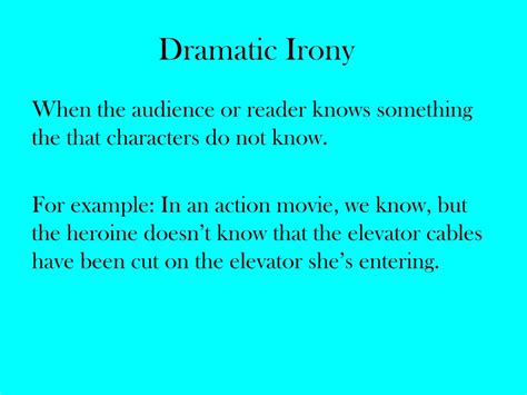 Ppt Irony Types And Examples Powerpoint Presentation Free Download