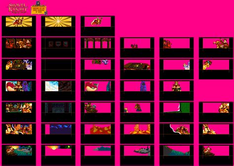 The Spriters Resource - Full Sheet View - Shovel Knight: Treasure Trove