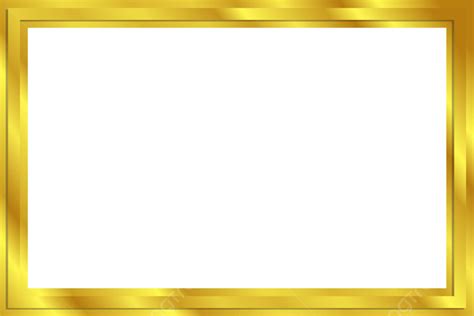 Simple Certificate Border With Gold Color Vector Certificate Border