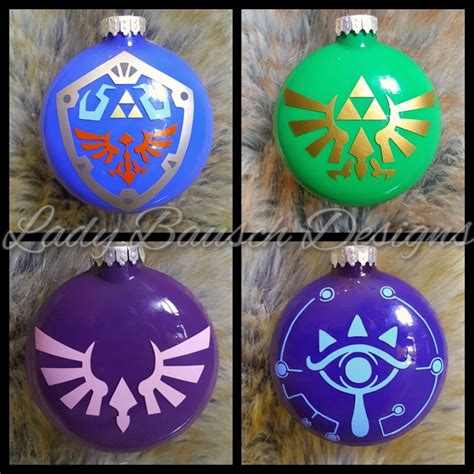 Legend Of Zelda Inspired Ornaments Etsy Zelda Ornament Geek