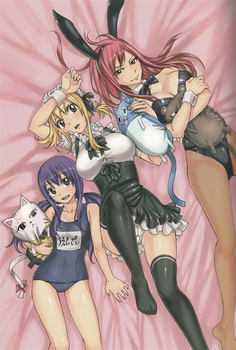 Charle Erza Scarlet Happy Lucy Heartfilia Pantherlily