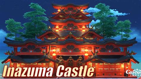 Inazuma Castle Floating Furnishing Serenitea Pot Tutorial Genshin