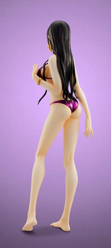 one piece boa hancock purple bikini excellent model core figure limited version anime books