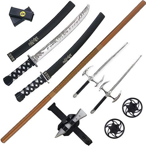 Buy Liberty Imports Ninja Warrior Weapons Playset With 2 Kantana Swords