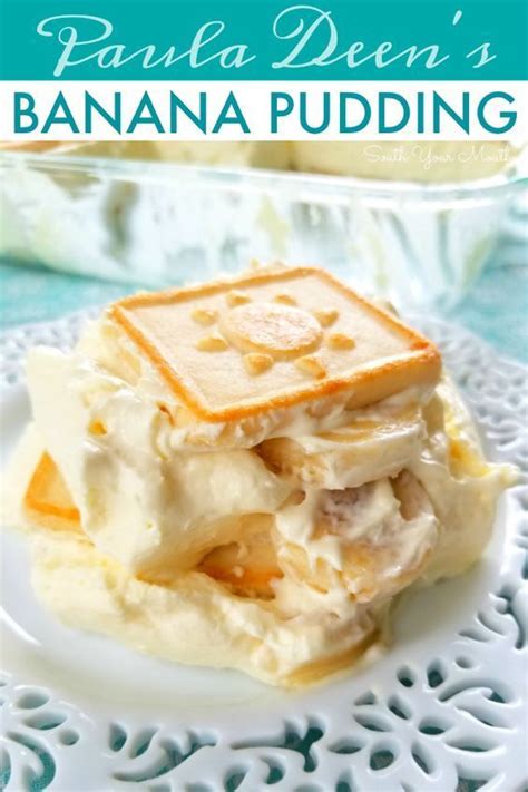 Today, i'm showin' y'all one of my most popular recipes— not yo' mama's banana pudding! Paula Deen's Banana Pudding | Recipe | Banana pudding ...