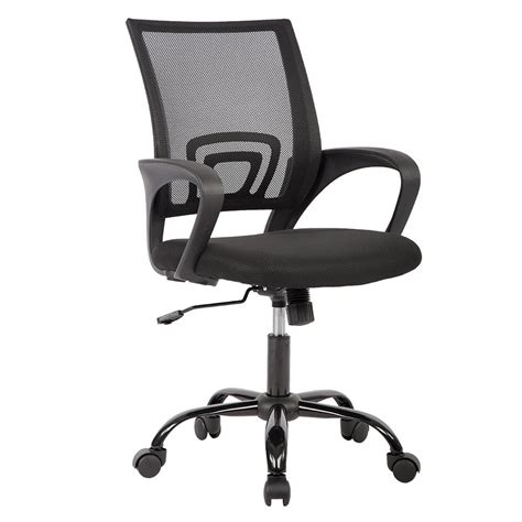 Mid Back Mesh Ergonomic Computer Desk Office Chair Black