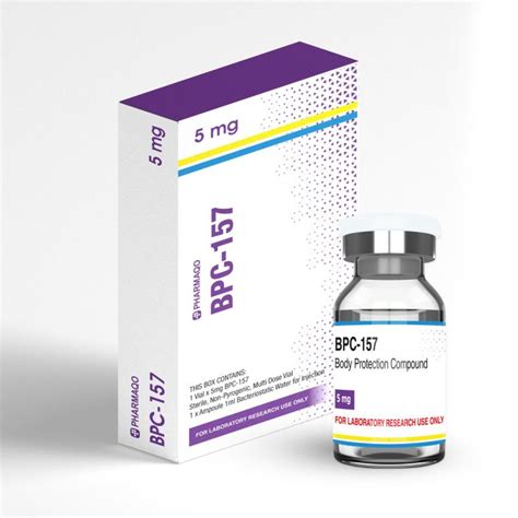 Pharmaqo Labs Bpc 157 5mg Body Protection Compound Supremesteroids To