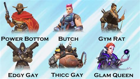 A Handy Guide To Overwatchs Queer Characters Rainbo