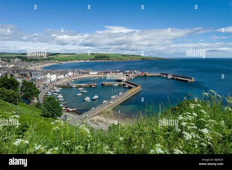 Stonehaven Harbour Aberdeenshire Scotland Stock Photo Alamy