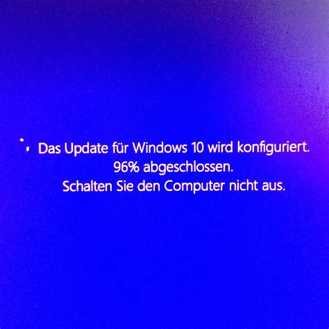 Das Windows 10 Update Hängt Bei Wird Konfiguriert Was Kann Ich Jetzt