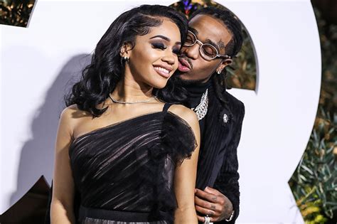 Saweetie And Quavo At 2019 Gq Men Of The Year Party Sandra Rose