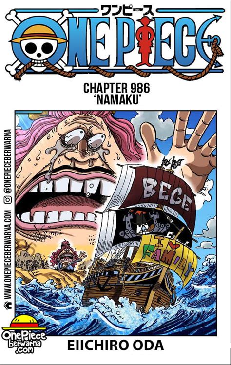 One Piece Berwarna Chapter 986 One Piece Berwarna