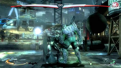 Injustice Gods Among Us Batman Vs Doomsday Demo Gameplay Youtube