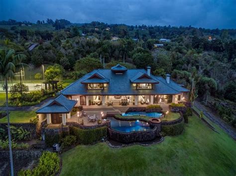 Incredible Residential Estate In Holualoa Hawaii Luxury Homes