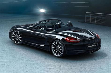The Porsche Boxster Black Edition Makes Its Debut Insider Car News