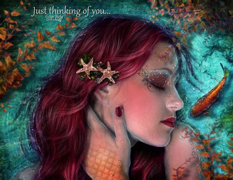 Esther Puche Photo Manipulation Portrait Photo Manipulation Mermaid Art