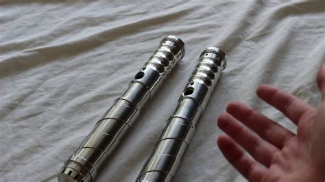 I have always wanted a movie accurate lightsaber prop but cant get myself to spend outrageous amounts of money to get one, so i decided to build my own. Solo's Hold Padawan Empty Lightsaber Hilt DIY full review DISCONTINUED - YouTube