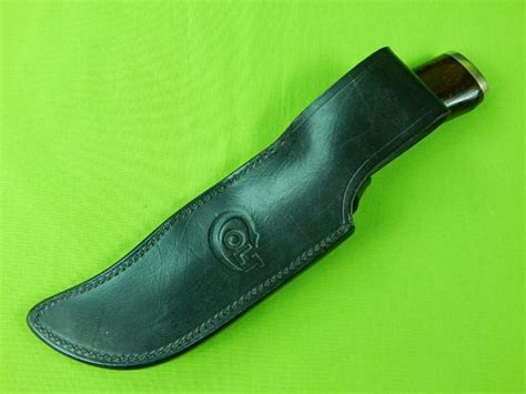 Vintage 1970s Us Colt Sheffield England Made Bowie Hunting Knife And Sh