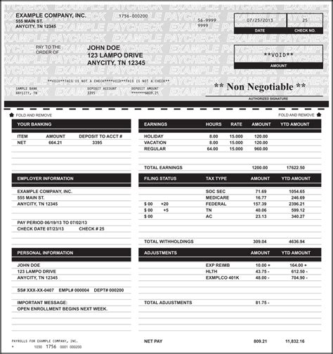 It's a simple and streamlined way to build your paycheck stubs. 8 Best Free Printable Blank Paycheck Stubs - printablee.com