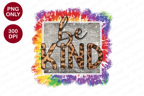 Be Kind Sublimation Design Graphic By Sinedigitaldesign
