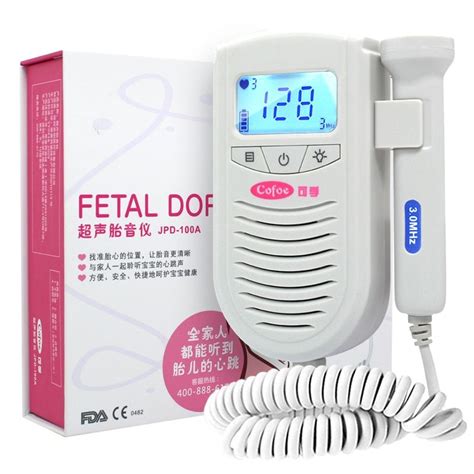How the fetal heart works. CofoeBaby™ Fetal Baby Doppler - Baby Heartbeat Monitor ...