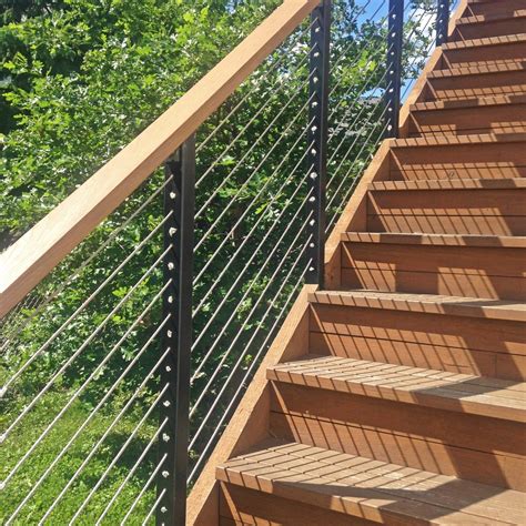 Black Cable Deck Railing Systems Cable Deck Railing System Cable