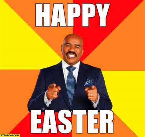 Happy Easter Steve Harvey