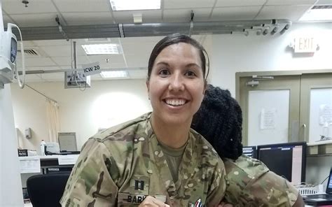 Deployed Army Nurse Taking Care Of Soldiers Is My Job Us Army